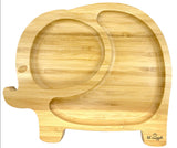 Bamboo Plate & Spoon Set