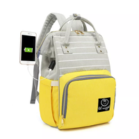 Diaper Bag/Backpack with USB Charging Port