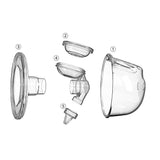 Wireless Breast Pump Replacement Kit